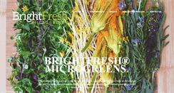 Desktop Screenshot of brightfresh.com